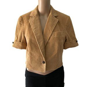 Urban Renewal Corduroy Cropped Size M Blazer